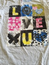 Beautees ~ Girls&#39; Size Large &quot;LOVE&quot; T-Shirt ~ Top ~ Tee Shirt - $14.96