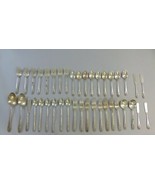 Vintage International Sterling Silver Queens Lace Flatware Set 40pcs 3.2... - €2.353,47 EUR