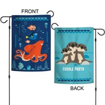 Disney Finding Nemo Cuddle Party 12&quot; x 18&quot; Premium Decorative Garden Flag - £13.28 GBP