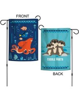 Disney Finding Nemo Cuddle Party 12&quot; x 18&quot; Premium Decorative Garden Flag - £13.28 GBP
