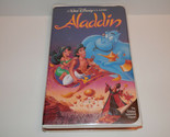 Aladdin Rare Black Diamond Edition Walt Disney Classic 1993 VHS Tape 1662-1 Good - $1,075.71