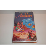 Aladdin Rare Black Diamond Edition Walt Disney Classic 1993 VHS Tape 1662-1 Good