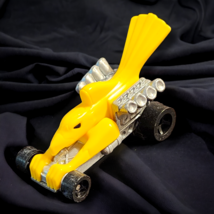 Hot Wheels McDonald&#39;s Bold Eagle Bald Big Bird Car Yellow Diecast 1/64 S... - $5.80