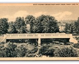 State Highway Bridge Sandy Creek Sandy Lake Pennsylvania PA UNP WB Postc... - £6.18 GBP