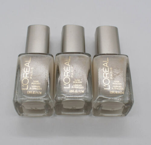3X L&#39;Oreal Paris Nail Polish, #201 Exclusive Affair, 0.39 fl oz - $7.69