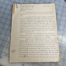 Letter Texas Political 1935 Supporting “Single Tax” Idea With Reply - $26.38