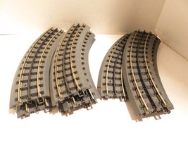 MTH TRAINS  40-1002 - REALTRAX EIGHT SECTIONS OF 031 CURVE- SOLID RAIL- M4 - $18.95