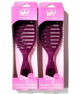 2 Pack Wet Hair Brush Speed Dry Vented Design Heatflex Bristles - £24.10 GBP