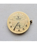 VicencE  QUARTZ GOLD TONE WATCH MOVEMENT FOUR JEWELS  MOVEMENT - $38.61