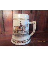 VICTORIAN//EDWARDIAN HORSE &amp; RIDER ON IMPERIAL CHINA DECORATOR MUG TRENT... - £7.41 GBP