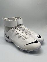 Nike Force Savage 2 Shark White Football Cleats AQ7722-100 Men&#39;s Size 12.5 - £196.54 GBP