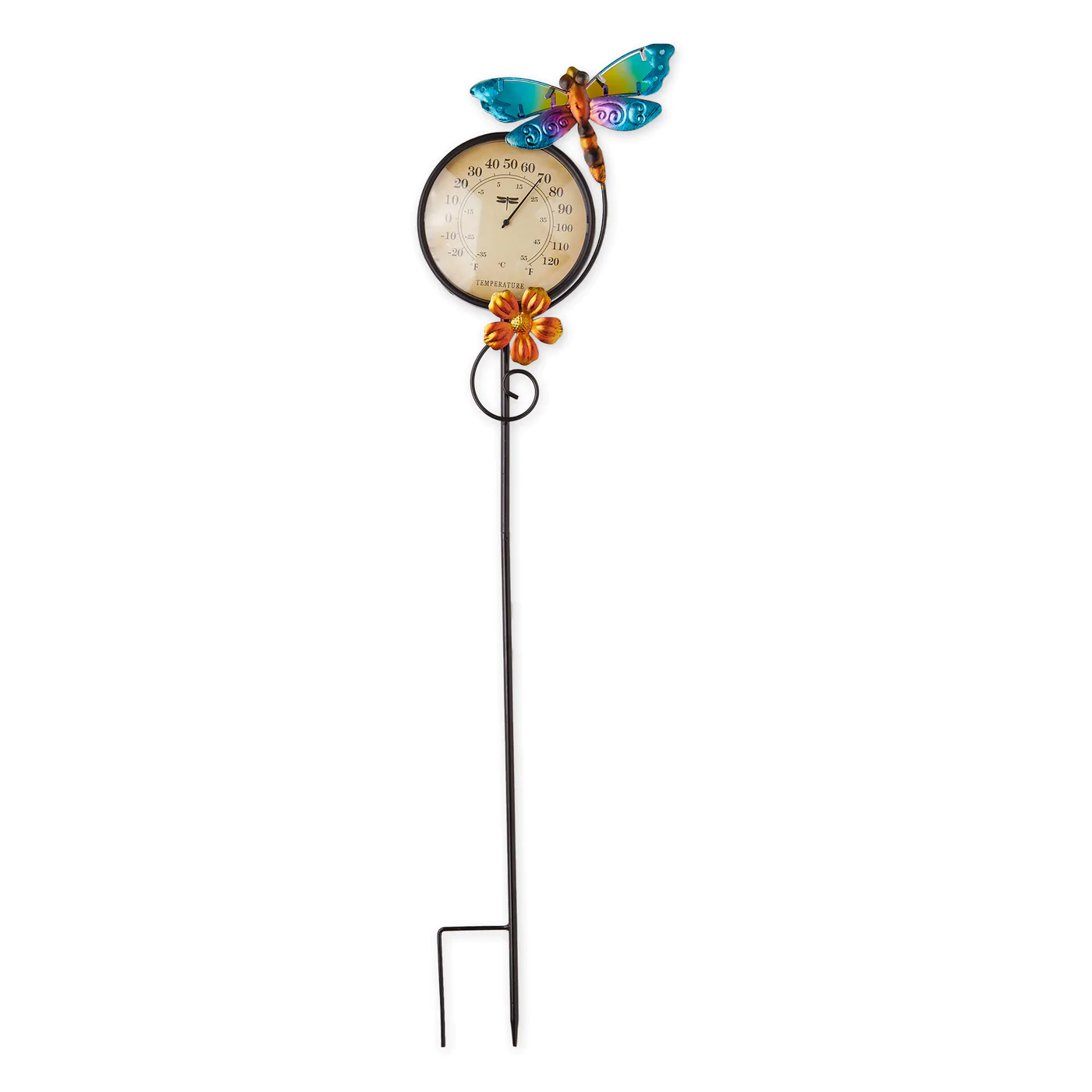 Primary image for Thermometer Garden Stake - Garden Dragonfly