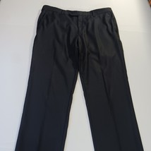 Venezia Men's Black Wool & Cashmere Blend Trousers Pants Size (37×30) image 12