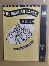 Sheet Music Hungarian Dance No. 5 by Johannes Brahms - £7.47 GBP