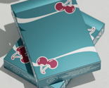 Cherry Casino (Tropicana Teal) Playing Cards by Pure Imagination Projects  - $14.84