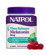 Natrol Time Release Melatonin Gummies, Sleep Support for Adults, 3 mg Me... - €8,48 EUR
