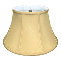 Royal Designs Shallow Drum Bell Billiotte Wall Lamp Shade, Antique Gold, 8 x 12. - £40.20 GBP+