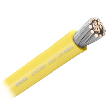 Pacer Yellow 3/0 AWG Battery Cable - Sold By The Foot [WUL3/0YL-FT] - £6.33 GBP