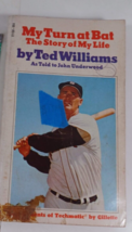 Ted Williams My Turn At Bat Book Story Of My Life 1970 Boston Redsocks Baseball - £3.07 GBP