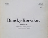 Rimsky-Korsakov: Scheherazade [Vinyl] - $19.99