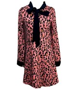 La Roque Leopard Print flutter Dress Size Medium - £48.69 GBP