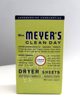 Mrs. Meyer's Clean Day Dryer Sheets Lemon Verbena 80 Paper Sheets Sealed - $29.99
