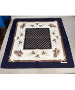 Vintage Norma Dori Silk Pheasant Scarf - Made In Paris France - 30”D - €12,78 EUR