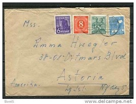 Germany/Allied Occ. 1947 Cover sent to USA   (MiF) - £6.99 GBP
