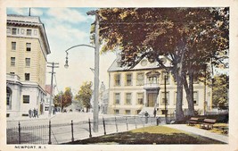 Newport Rhode Island~Army Navy YMCA-NAVAL Training Station ~ 1919 Postcard - £4.03 GBP