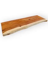 Suar Wood Natural Edge Vanity Top Bathroom Equipment Solid Nature - $17,464.26 MXN+