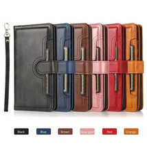 Leather Wallet Magnetic flip cover Case  for Samsung Galaxy S21 Ultra/S21+ - £55.82 GBP
