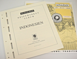 Schaubek Indonesia Hingeless Stamp Album Pages 1990-1994 Brillant HINA04 New - £30.06 GBP