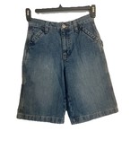 Boy&#39;s Denim Blue Canyon River Blues Jeans Shorts. Size 12. 100% Cotton. - $301.06 MXN