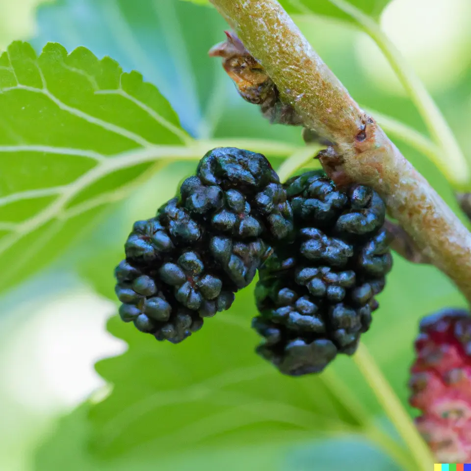 Black Mulberry Tree 50 Seeds (Morus nigra) Fast Shipping - $8.99