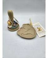 Disney Brown Bag &amp; Hill Cookie Art Classic Pooh Ceramic Mold &amp; Stamp - L... - £12.38 GBP
