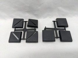 Lot Of (7) Games Workshop 1995 And 1998 Small Square Black Bases - $16.95 CAD