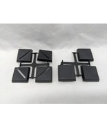 Lot Of (7) Games Workshop 1995 And 1998 Small Square Black Bases - $232.87 MXN