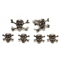 Skull and Crossbones Tuxedo Cufflinks and Studs - $94.05