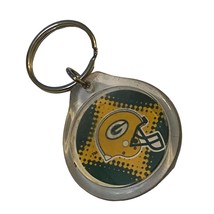 Greenbay Packers Keychain NFL Charm Double Sided Souvenir Collector Novelty 2002 - £7.74 GBP