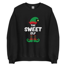 The Sweet Elf Funny Christmas Sweatshirt| Matching Christmas Elf Group Gift Swea - £23.25 GBP+