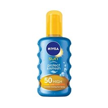 Nivea Sun Protect and Refresh Invisible Cooling Sun Spray High SPF 50, 200ml  - £18.53 GBP