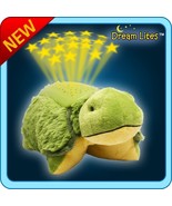 Authentic Pillow Pets Tardy Turtle Green Dream Lites Toy Gift - $558.28 MXN