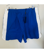 RAG &amp; BONE Penn Pull-On Shorts, Relaxed Fit, Size Large (14/16), Blue, NWT - $1,093.92 MXN