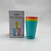 uuffoo 3 Pack Plastic Drinking Cups Reusable Cups Environmentally Friendly - $8.99