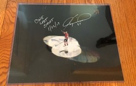 Signed Auto 11x14 Photo Jeremy Roenick Chicago Blackhawks Picture One Last Shift - £118.34 GBP