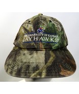 Signatures University of Kansas Jayhawks Hat Cap Adjustable Strap Camo - $11.40