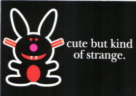 It&#39;s Happy Bunny Cute But Kind Of Strange 4 X 6 Art Postcard Mint New Unused - £2.38 GBP