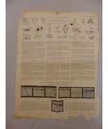 MCCALL NEEDLEWORK Autumn 1929 Clipping Magazine,  Directions Embroidery ... - $20.22 CAD