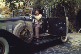 Peter Falk in Columbo at wheel of vintage convertible car 24x36 Poster - $32.99