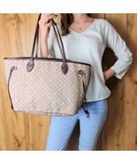 Louis Vuitton Sepia Monogram Idylle Neverfull MM Bag - $679.00